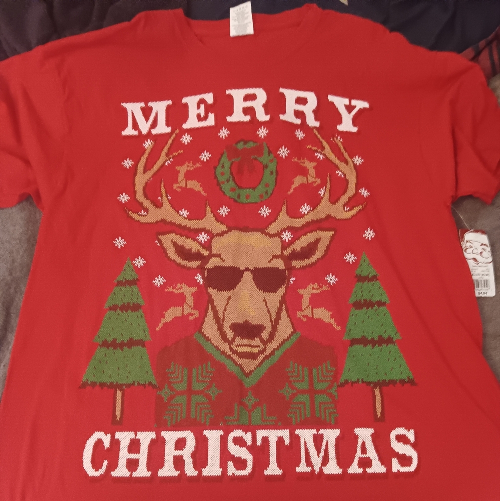 A Christmas t-shirt